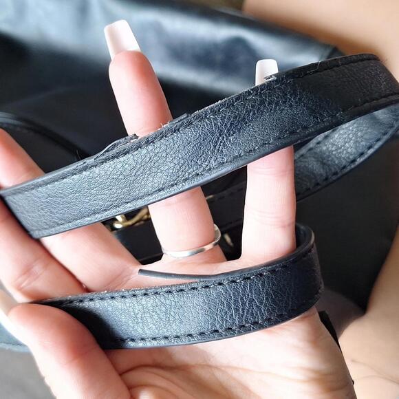 Y2k Baby Phat Black And Gold Toned Purse - Picture 7 of 9